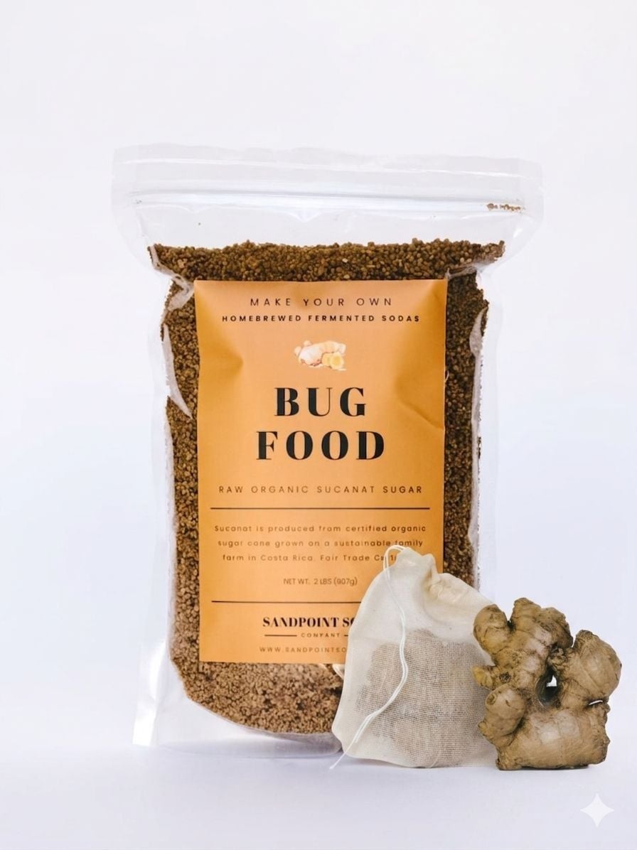 Bug Food - Organic Raw Sugar & Ginger